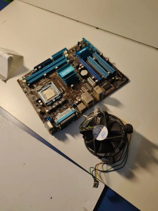 Placa Base ASUS P5G41T-M LX + Intel Pentium E5800