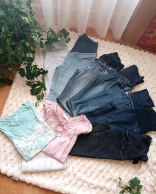 Pantalón premamá vaquero talla 38