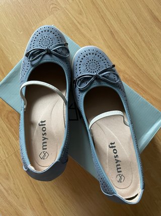 Scarpe MySoft blu da donna