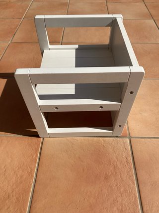 Silla infantil blanca