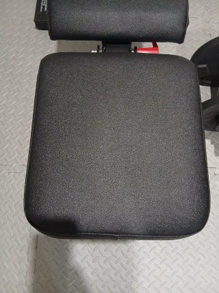 Panca da palestra con struttura per panca piana