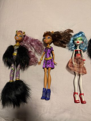 Lote muñecas Monster High