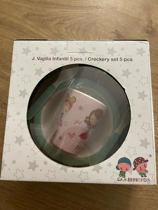 Vajilla Infantil 5 piezas