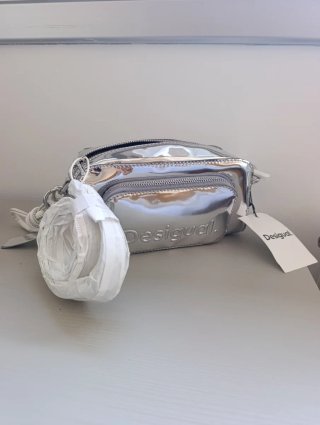 Bolso Desigual plateado