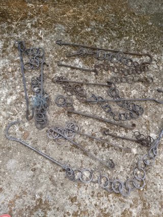 Antichi ferri per camino