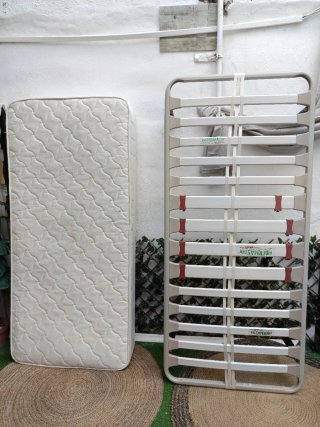Somier + Colchón Cama Individual Pikolin