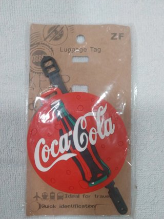 Etiqueta para Maleta Coca-Cola, goma dura. M, 10,c