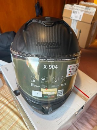Casco Nolan X-903 Ultra Carbon Puro Negro