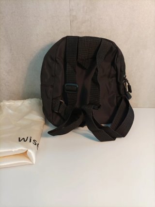 Mini Mochila de Nylon con Cremalleras 2 bolsillos