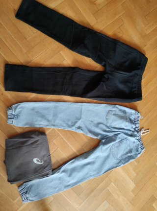 Lote 2 Pantalones Chándal/Jeans Talla XS +regalo