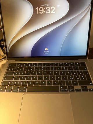 MacBook Air M3 13” 16/256GB batteria 100 garanzia
