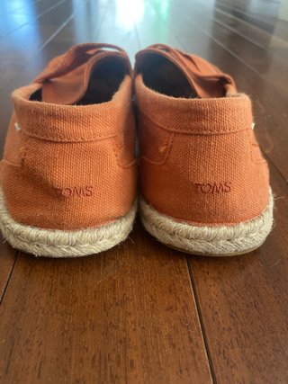 Zapatos Toms Naranja Talla 44.5