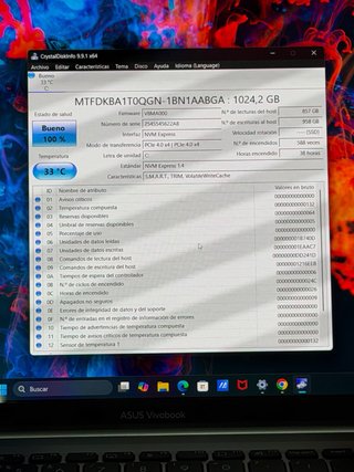 Portátil ASUS OLED Ryzen 7 AI 16GB DDR5 1TB GARANT