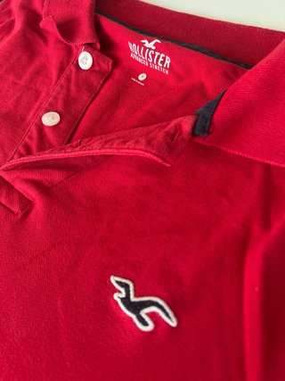 Polo Hollister Rojo Talla M