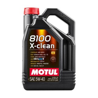 Motul 8100 X-clean C3 5W40 Aceite Motor 5L