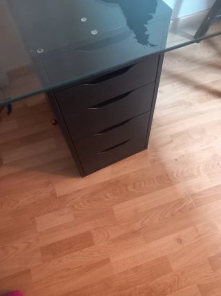 Scrivania Ikea Cristallo Mappa del Mondo