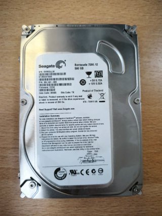 Disco Duro Seagate Barracuda 500GB
