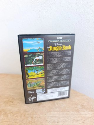 The Jungle Book Sega Mega Drive videojuego tarjeta