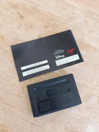 The Jungle Book Sega Mega Drive videojuego tarjeta