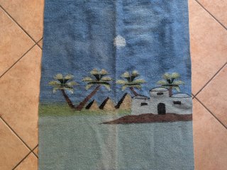 Tappeto Kilim Tunisino Artigianale Lana