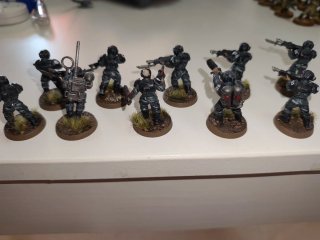 10 Cadianos Antiguos Warhammer 40k