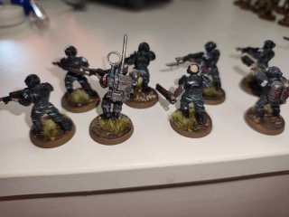 10 Cadianos Antiguos Warhammer 40k