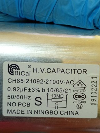CONDENSATORE PER MICROONDE MODELLO CH85-21092