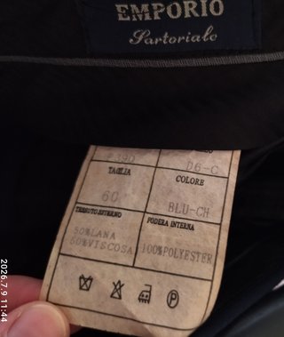 Pantaloni Uomo Classici Blu