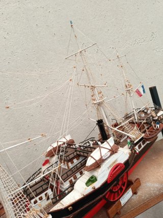 Maqueta barco fragata L'Orenoque