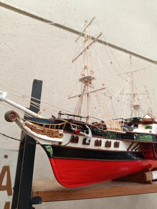 Maqueta barco fragata L'Orenoque