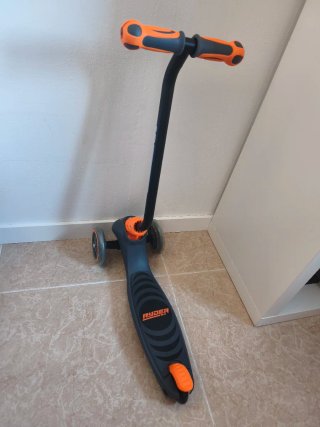Patinete infantil 3 ruedas naranja