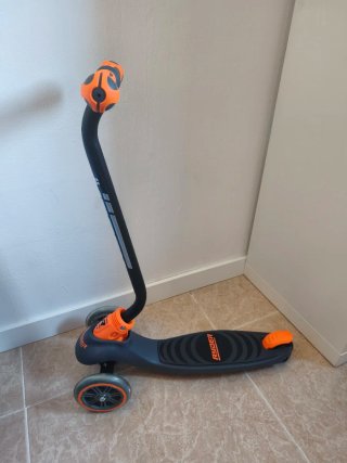 Patinete infantil 3 ruedas naranja