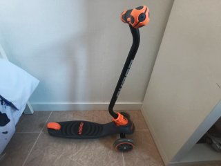 Patinete infantil 3 ruedas naranja