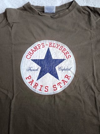 Camiseta Champs-Élysées Paris Star