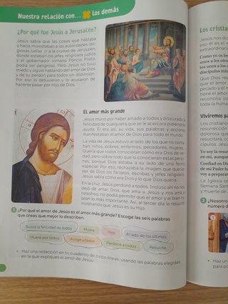 Religión Católica, 4 Primaria, Comunidad de Mad...