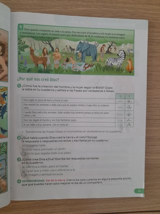 Religión Católica, 4 Primaria, Comunidad de Mad...