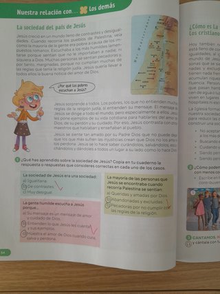 Religión Católica, 4 Primaria, Comunidad de Mad...