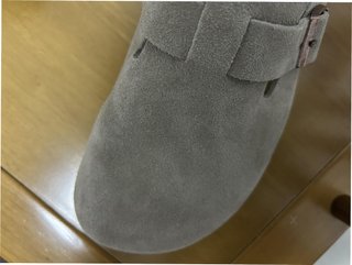 Ciabatte Birkenstock Boston BS Grigie EU 42