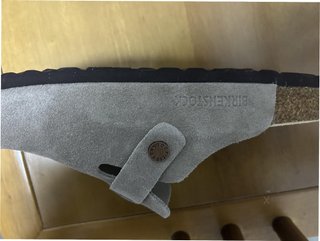 Ciabatte Birkenstock Boston BS Grigie EU 42