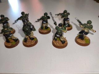 20 Cadianos Antiguos Warhammer 40k
