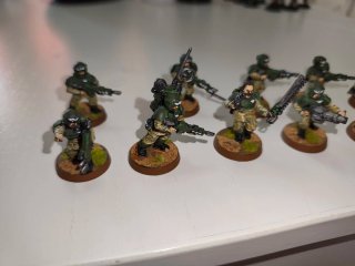20 Cadianos Antiguos Warhammer 40k
