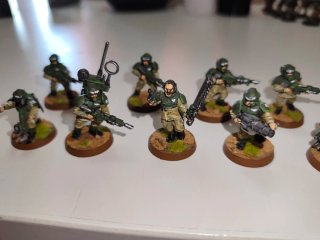 20 Cadianos Antiguos Warhammer 40k