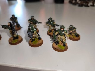 20 Cadianos Antiguos Warhammer 40k