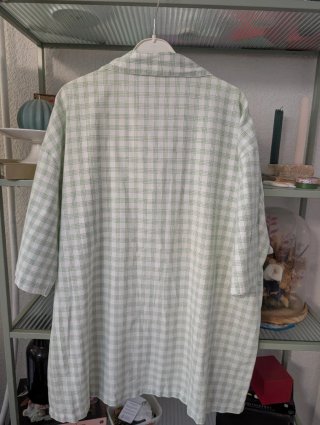 Camisa Calvin Klein Cuadros Verde Talla XL