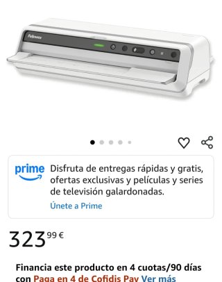 Fellowes LX Venus A3 Plastificadora
