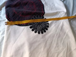 Vestido Verano Desigual Blanco y Negro