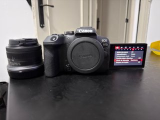 Canon EOS R10 + Objetivo 18-45mm