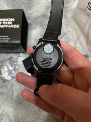 Omega x Swatch Mission to the Moonphase Nero