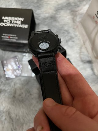 Omega x Swatch Mission to the Moonphase Nero