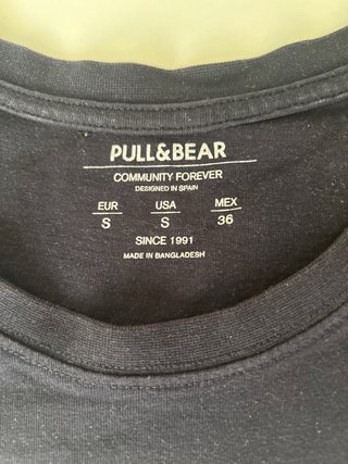 Camiseta Pull&Bear Talla S